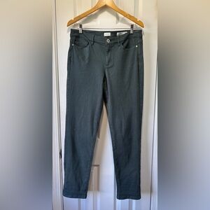 J. Jill Women's Grey Boyfriend‎ Straight Leg Ankle Jeans Size 10